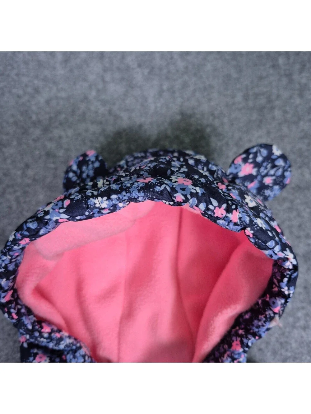 Carter 24 Month Blue and Pink Floral Warm, Durable Comfortable